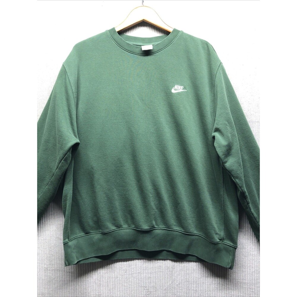 Nike Sweatshirt Adult XL Green Athletic Casual Athleisure Sportswear